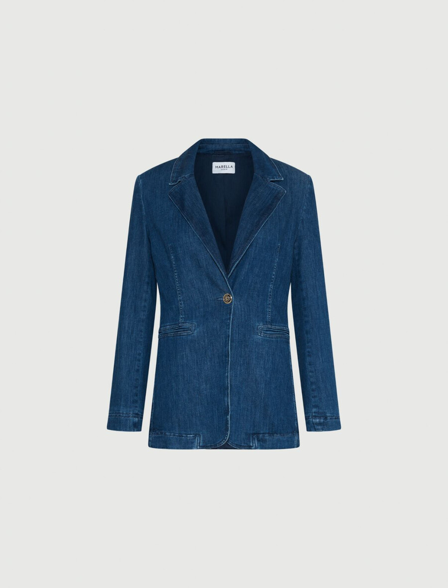jeansblazer - blÅ jeans