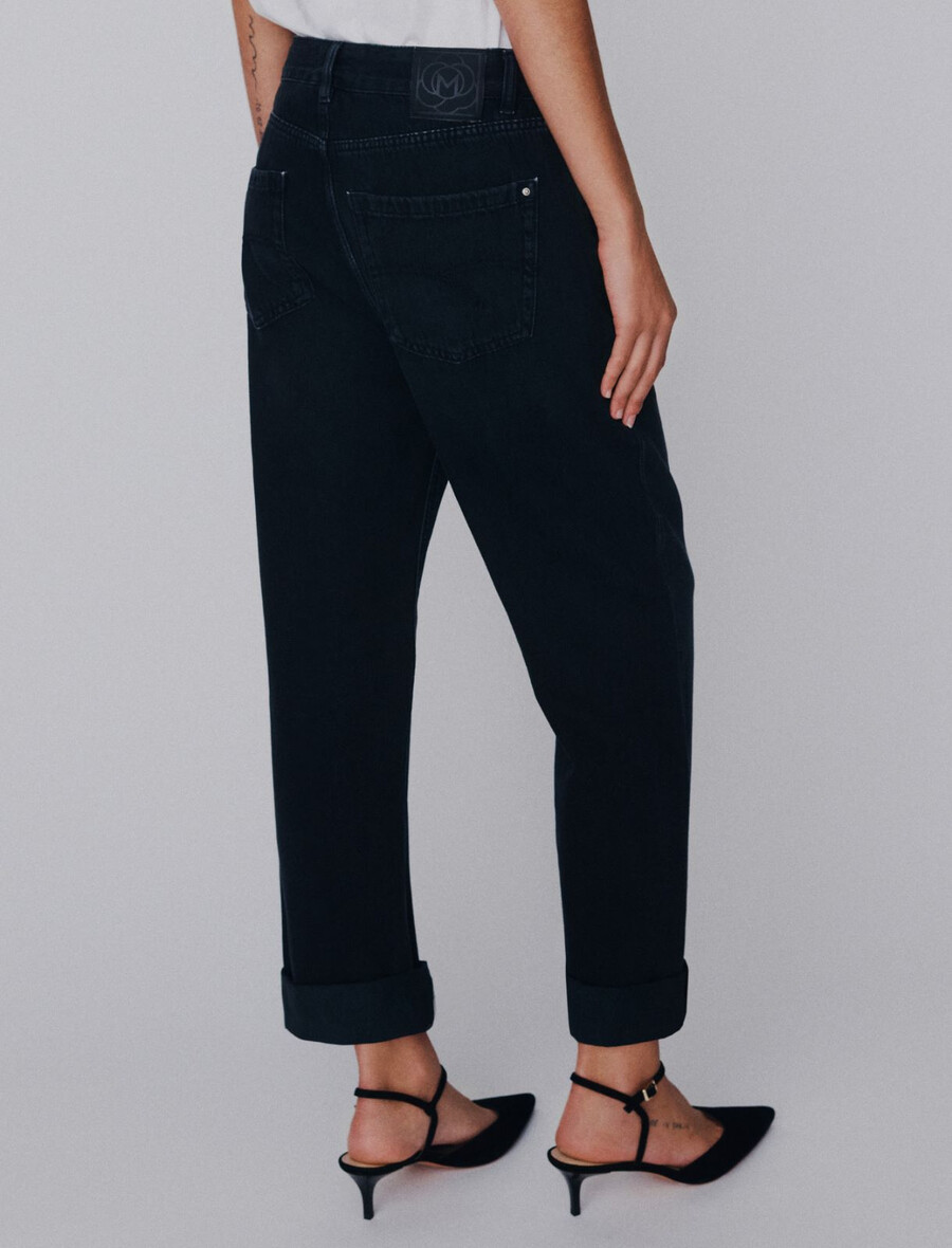 denim tomboyjeans - svart