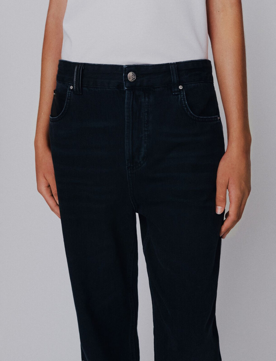 denim tomboyjeans - svart
