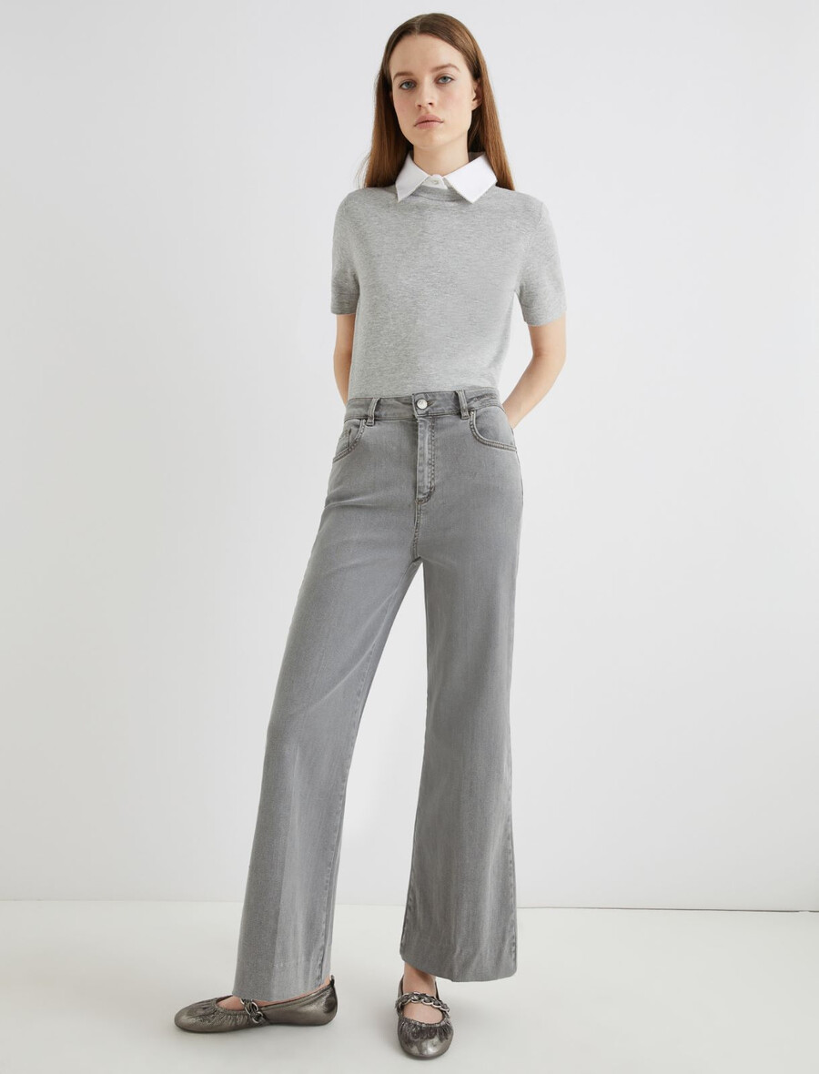 vida korta jeans - grÅ jeans
