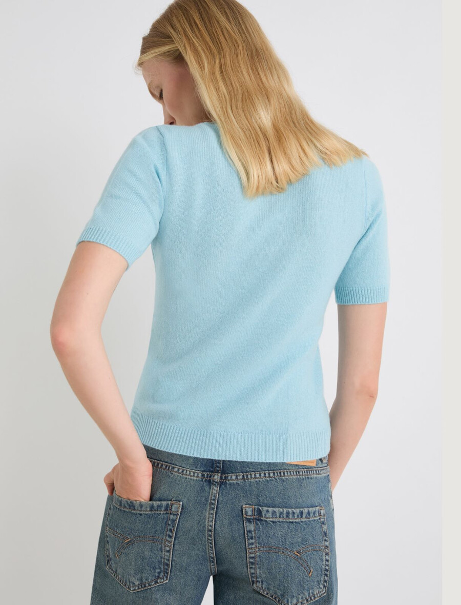 ull-kashmir t-shirt - vatten