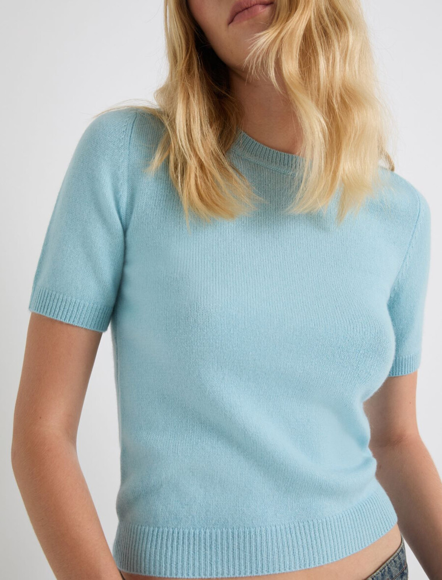 ull-kashmir t-shirt - vatten