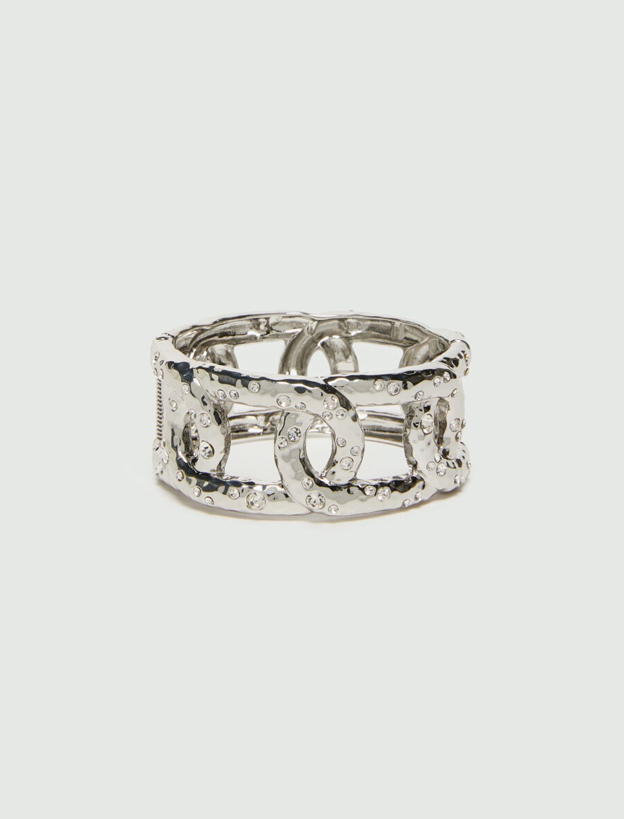 armband med mikrostrass - kristall