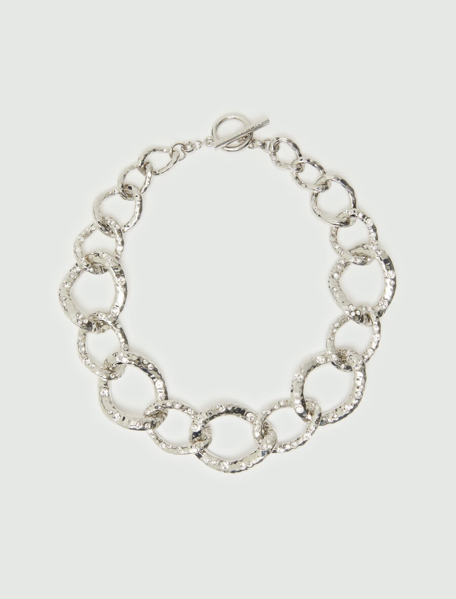 halsband med mikrostrass – cristal