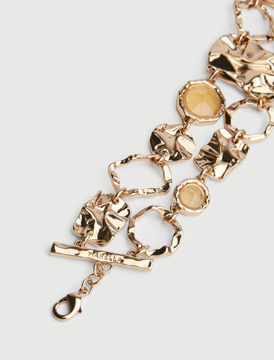 stenarmband - guld