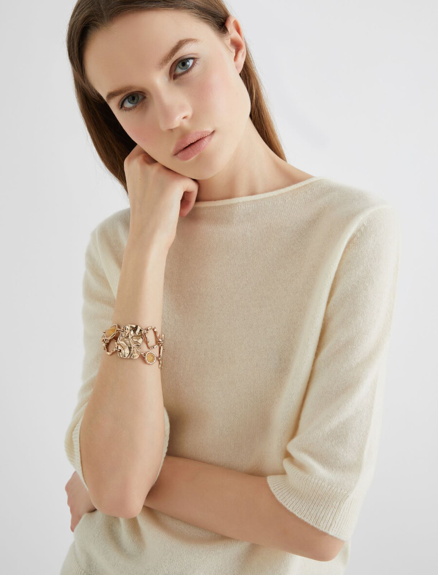 stenarmband - guld