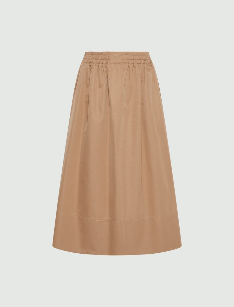 vattenavvisande twillkjol - beige