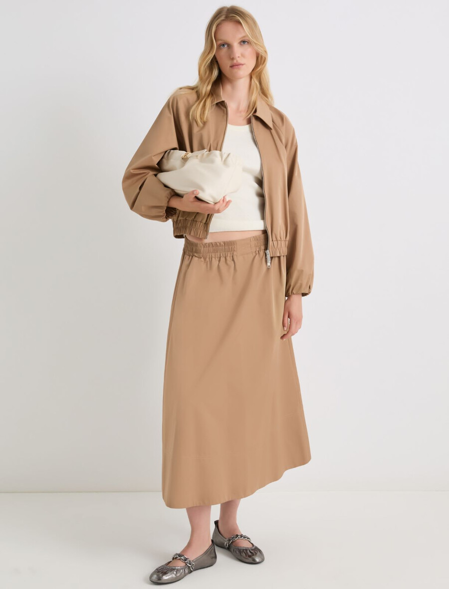 vattenavvisande twillkjol - beige