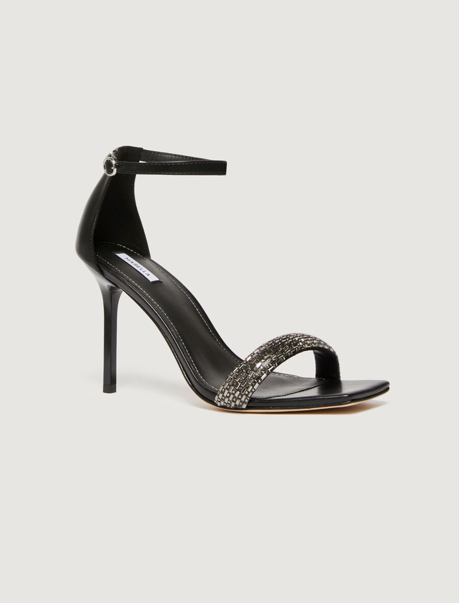 eleganta sandaler - svart