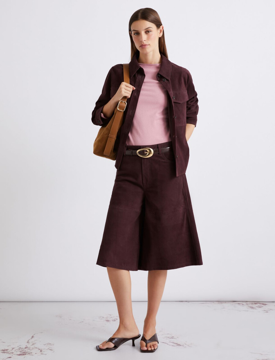 mocka culottes - bordeaux