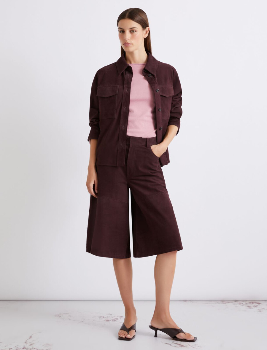 mocka culottes - bordeaux