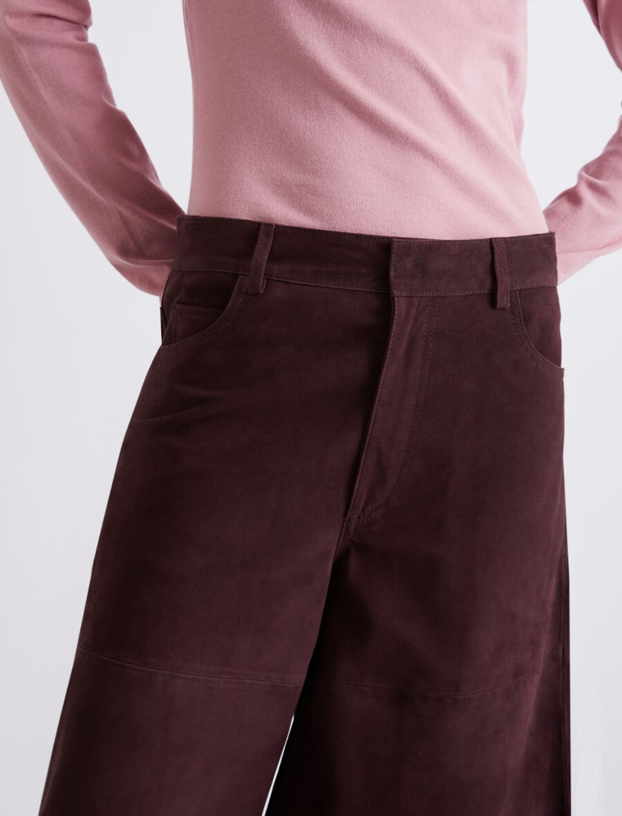 mocka culottes - bordeaux